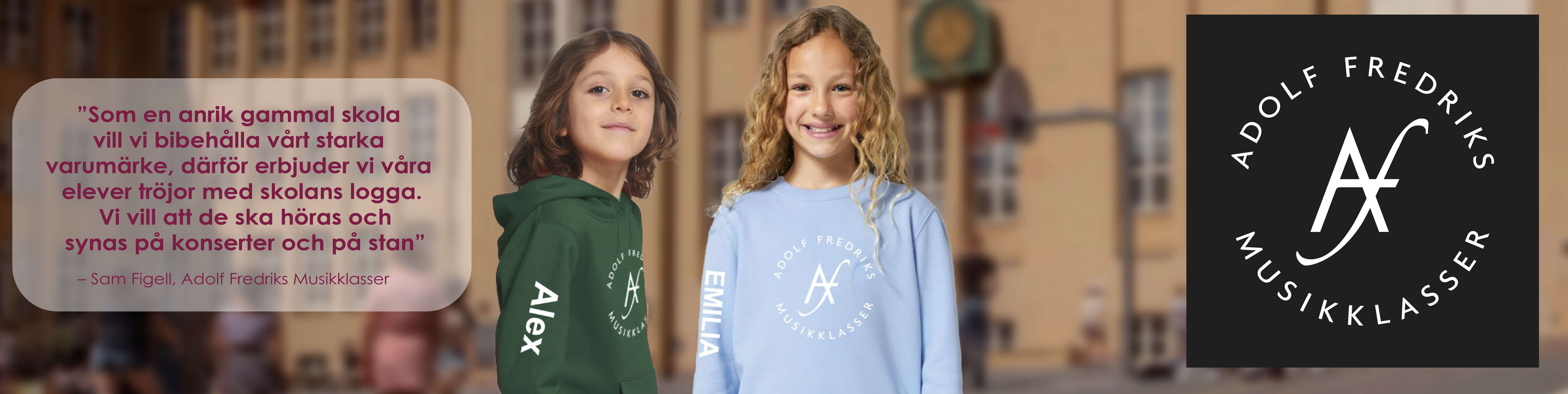 Skolkläder Adolf Fredriks Skoltröja